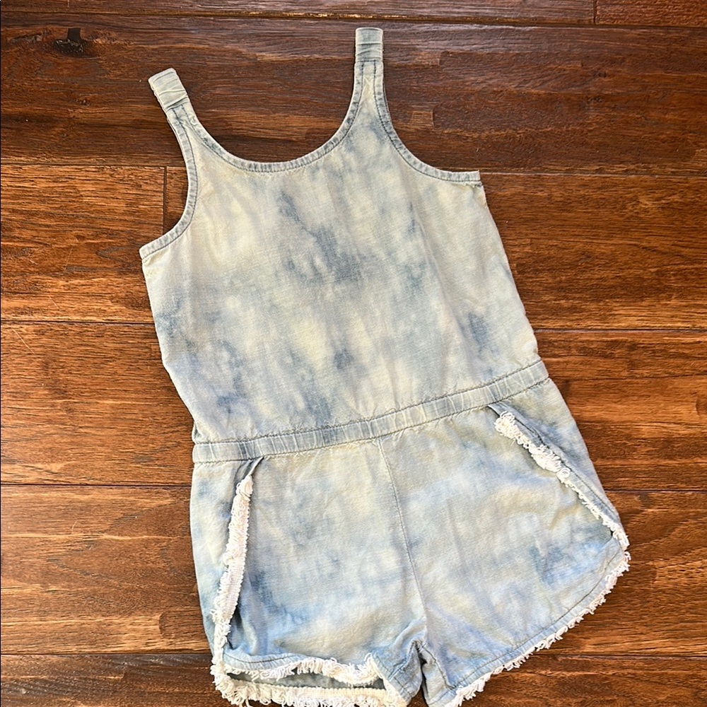 Kids Denim Blue Romper